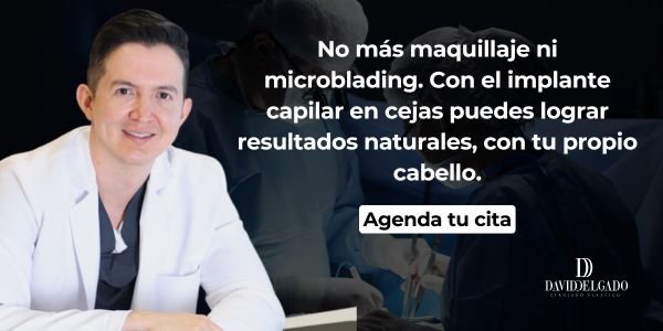 Agenda tu implante capilar en cejas en Colombia - Be Dharma hair