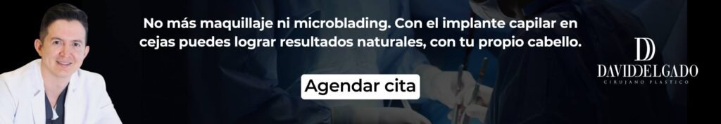 Agenda tu implante capilar en cejas en Medellín - Be Dharma hair