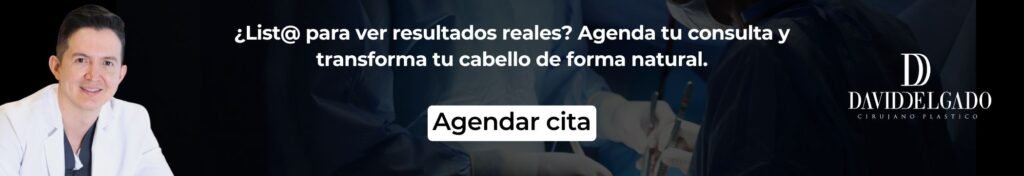 Mira casos reales de antes y después de un implante capilar - Clínica Be Dharma Hair - Dr. David Delgado