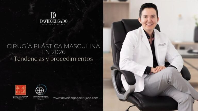 Cirugías plásticas para hombres en 2026 - Cirujano plástico de Medellín David Delgado