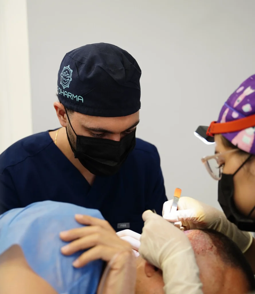 Implante capilar - Clínica Be Dharma Hair - Medellín, Colombia